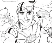 LazyTown Coloring Book