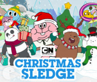 Cartoon Network Christmas Sledge
