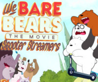 We Bare Bears Scooter Streamers