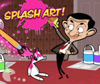 Mr Bean Splash Art
