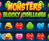 Monsters Blocky Challenge