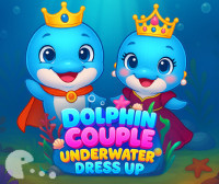 Dolphin Couple Underwater Dress Up