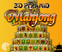 3D Pyramid Mahjong