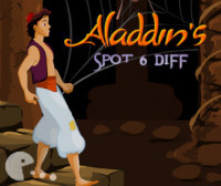 Spot 6 Differences Aladdin